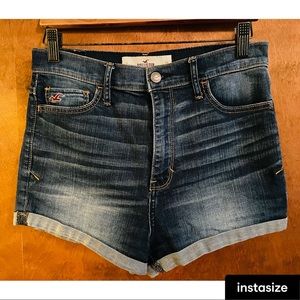 Hollister denim shorts